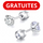 🎁‍ Boucles d'oreilles en argent GRATUITES
